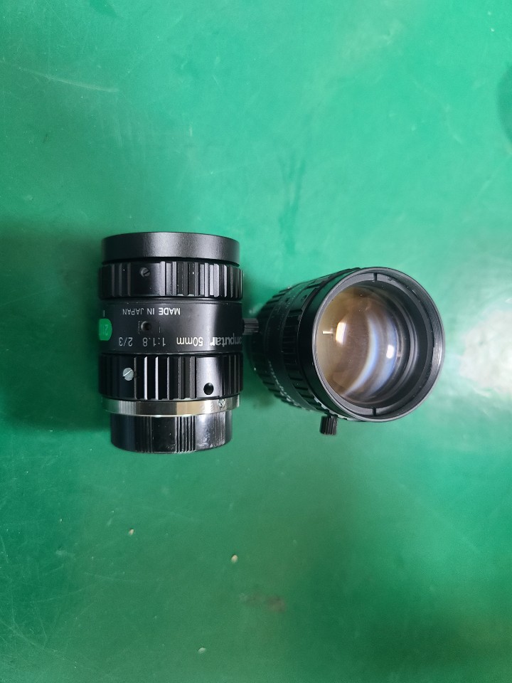 (A급) COMPUTAR CAMERA LENS 50mm 1:1.8 2/3 21D 카메라 영상 렌즈