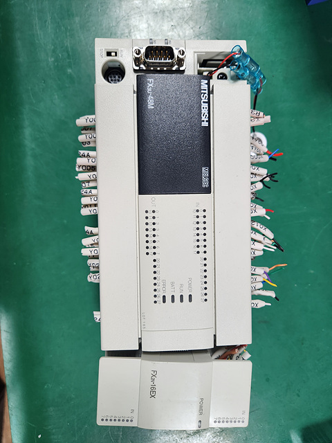 MITSUBISHI PLC FX3U-48MT/ES-A, FX2N-16EX-ES/UL (중고) 미쓰비시 피엘씨