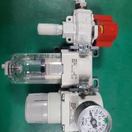 SMC AIR REGULATOR AFM30-03-A+AR30-03B-A+VHS30-03B (중고) 에어 레귤레이터