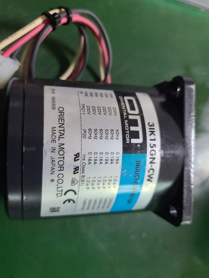 OM INDUTION MOTOR 3IK15GN-CW (중고) 오리엔탈 인덕션 모타