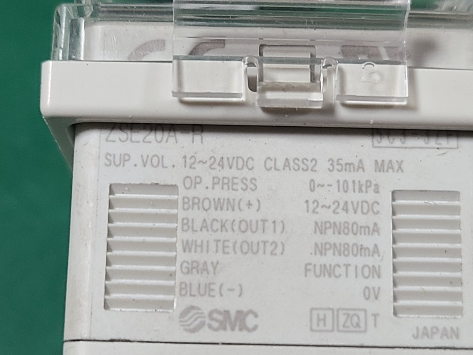 (A급) SMC PRESSURE SWITCH ZSE20A-R 압력 스위치