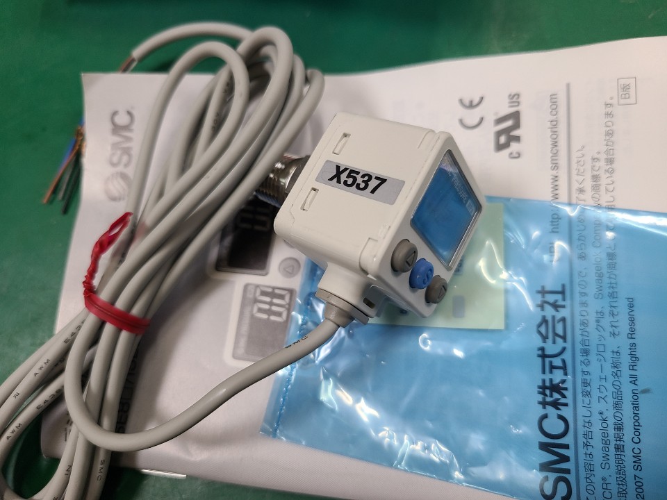 (A급-미사용품) SMC PRESSURE SWITCH ISE80-02-S 압력 게이지
