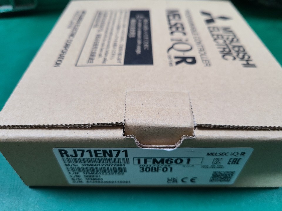 (A급-포장상태) MITSUBISHI PLC RJ71EN71 (2022년식) ETHERNET I/F 이더넷 인터페이스