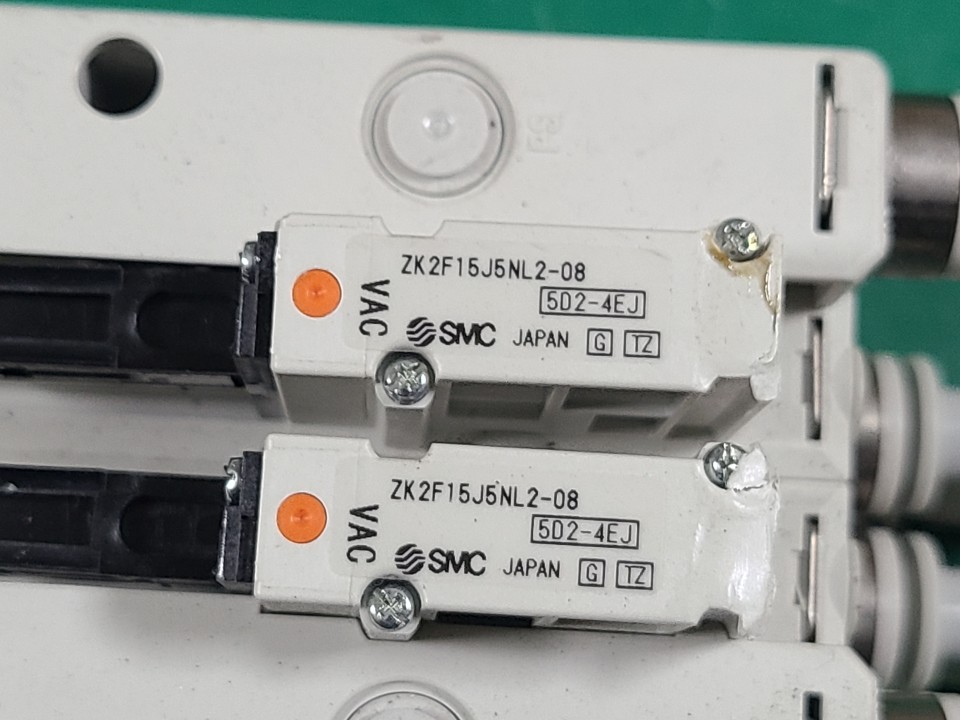 SMC SOLENOIDE VALVE ZK2F15J5NL2-08(2EA) 솔레노이드 밸브