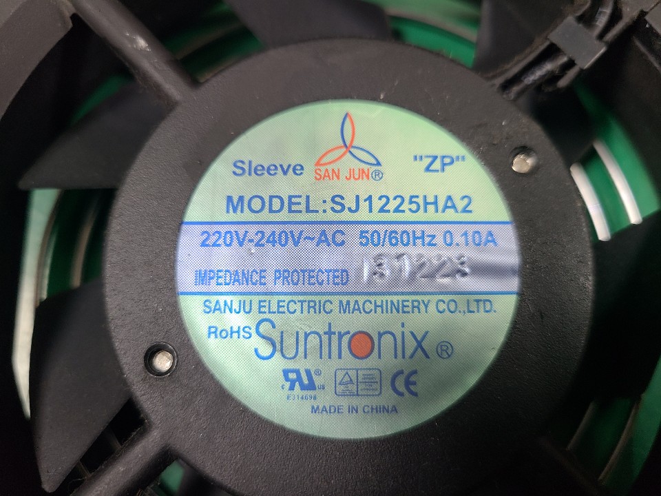 SUNTRONIX FAN  MOTOR SJ1225HA2 (중고) 썬트로닉스 팬모타