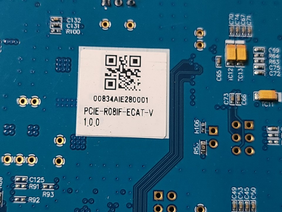 (미사용품) AXT PCIE-R08IF-ECAT V1.0.0 AJINEXTEK