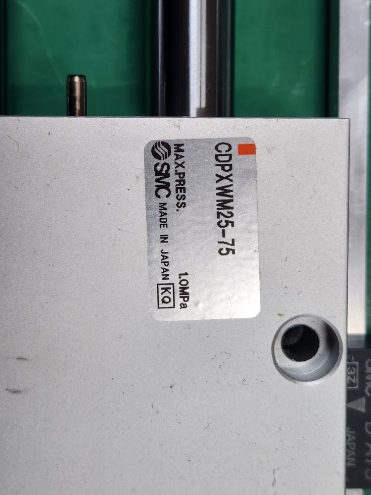SMC RODLESS CYLINDER CDPXWM25-75 (중고) 로드레스 실린더