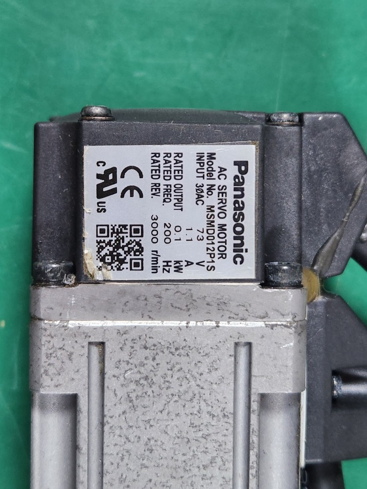 PANASONIC SERVO MOTOR MSMD012P1S 파나소닉 서보 모터 (중고)