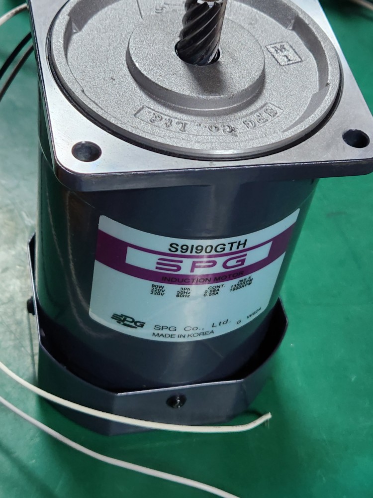 (미사용 중고) SPG INDUCTION MOTOR S9I90GTH