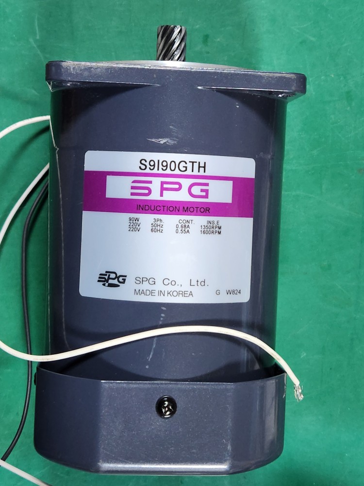 (미사용 중고) SPG INDUCTION MOTOR S9I90GTH