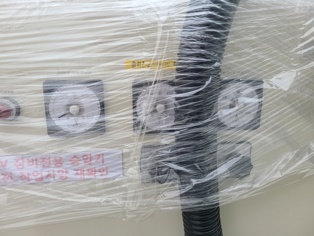 자동전압조정기 공업용 건식 변압기 150KVA 3상 4W 380V-480V 60Hz (중고) 신우전원기술 TRANSFOMER
