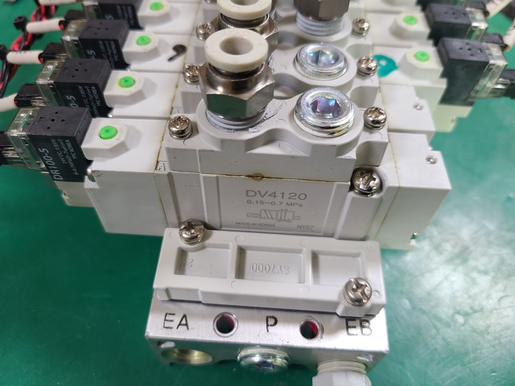 TPC SOLENOIDE VALVE DV4120+DV4220 (중고) 솔레노이드 밸브