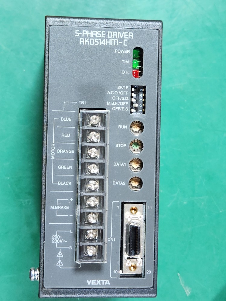 5-PHASE DRIVER RKD514HM-C (중고) 5상 스텝핑 드라이버