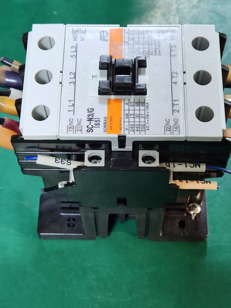 FUJI MAGNETIC CONTACTOR SC-N3/G(65) 후지 마그네틱 컨텍터 (중고)