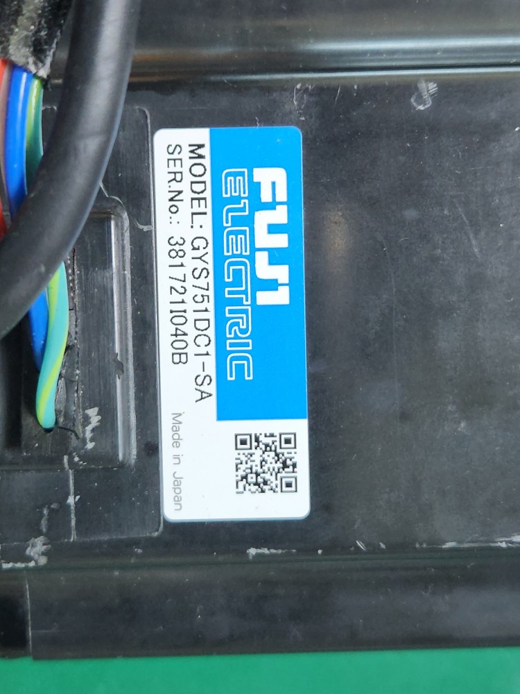 FUJI SERVO MOTOR GYS751DC1-SA 후지 서보 모터 (중고)