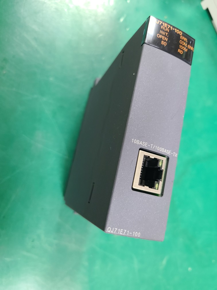 MITSUBISHI PLC ETHERNET I/F UNIT QJ71E71-100 (중고) 미쓰비씨 이더넷 인터페이스 유닛