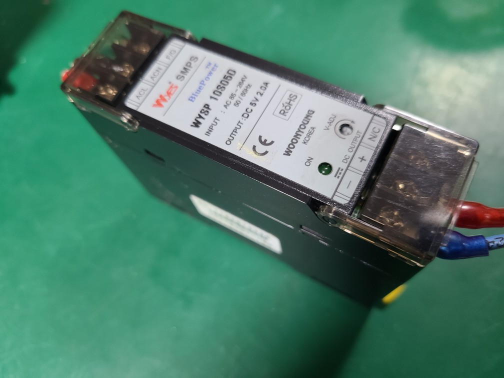WOONYOUNG SMPS POWER SUPPLY WYSP-10S05D 운영 파워서플라이 (중고)