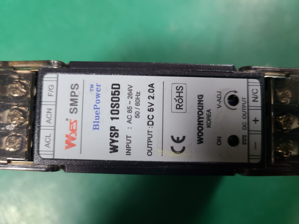 WOONYOUNG SMPS POWER SUPPLY WYSP-10S05D 운영 파워서플라이 (중고)