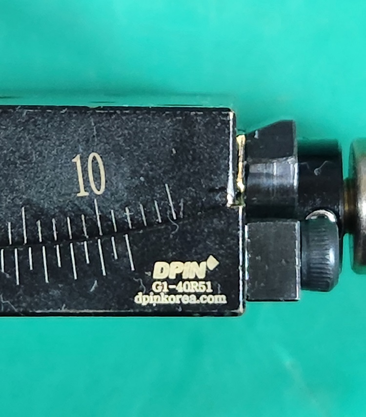 DPIN MANUAL GONIOMETER STAGE G1-40R51 수동 측각 메뉴얼 스테이지 (중고)