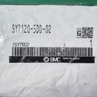 (A급-미사용품) SMC SOLENOID VALVE SY7120-5DD-02 솔레노이드 벨브