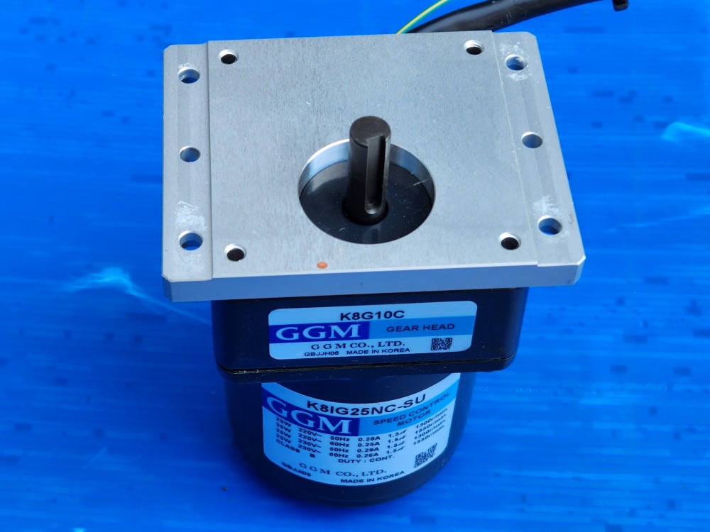 (미사용중고) GGM SPEED CONTROL MOTOR K8IG25NC-SU+K8G10C 지지엠 속도조절 모타