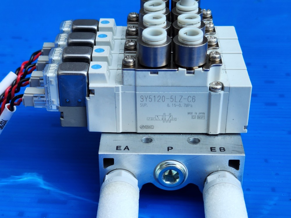 (미사용중고) SMC SOLENOID VALVE SY5120-5LZ-C6 (4EA) 솔밸브