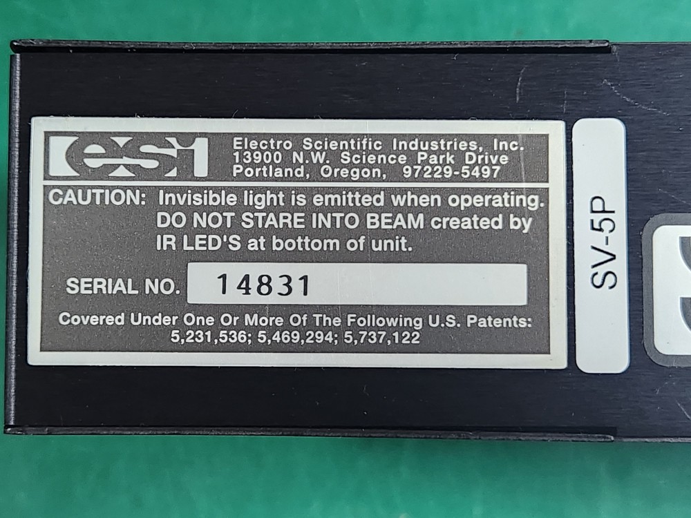 ESI SCRIBEVIEW ILLUMINATION MODULE SV-5P (중고)