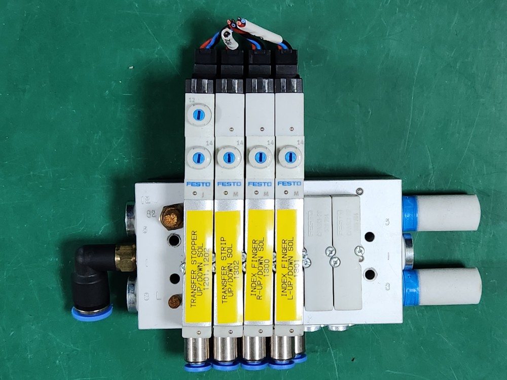 FESTO SOLENOID VALVE CPASC1-M1H-J-H-2,5(1EA) CPASC1-M1H-M-H-2,5(3EA) 훼스토 솔레노이드 벨브 (중고)