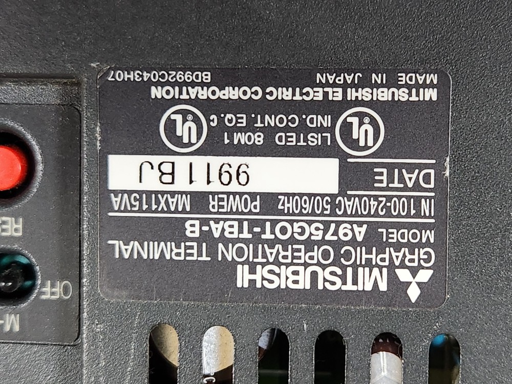 MITSUBISHI TOUCH PANEL A975GOT-TBA-B 미쯔비시 터치 패널 (중고)