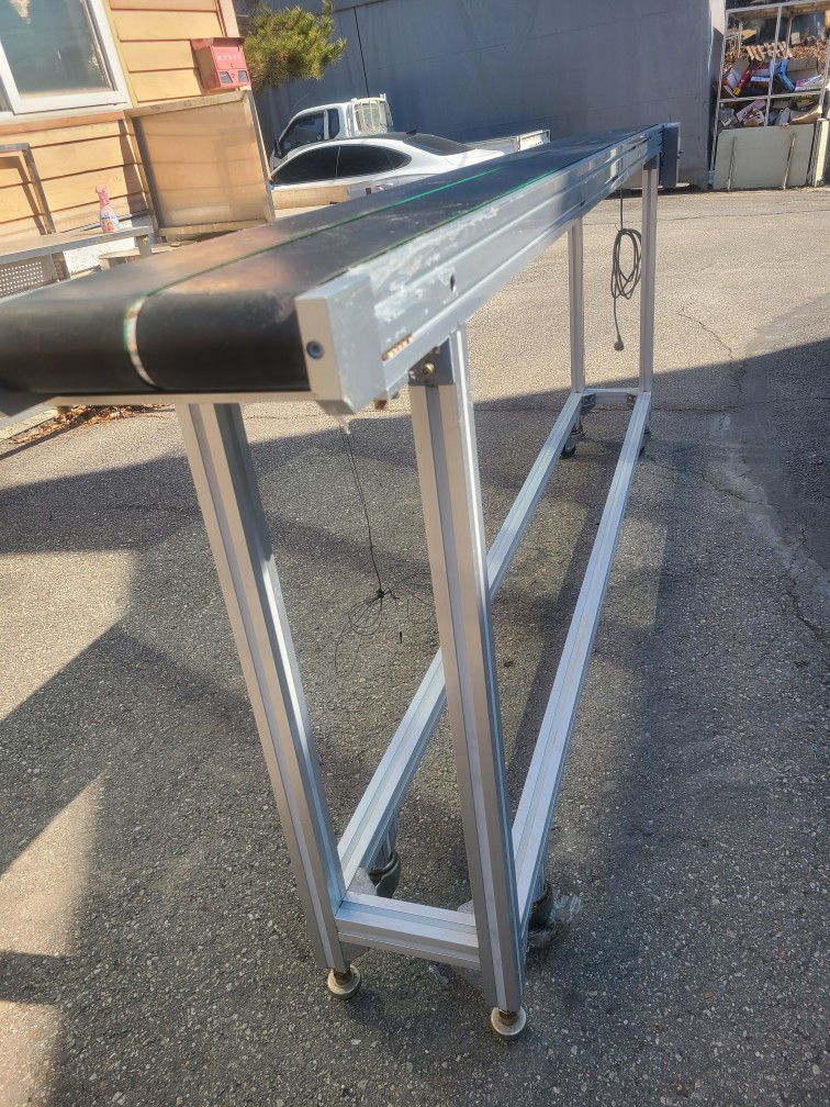평벨트 콘베어 L3,000*W250*H1050mm BELT CONVEYOR