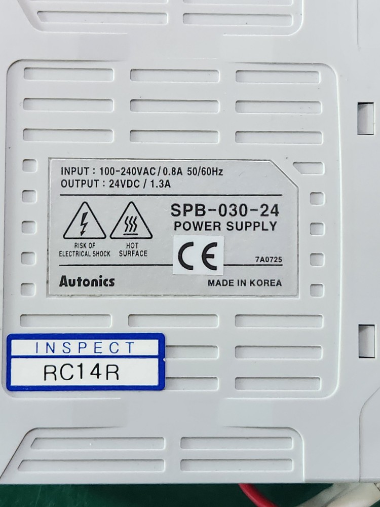 AUTONICS POWER SUPPLY SPB-030-24 오토닉스 파워 서플라이 (중고)