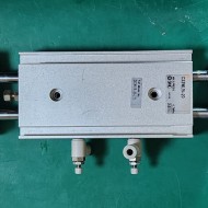 SMC GUIDED CYLINDER DUAL ROD CXSWL15-20  가이드 실린더 (중고)