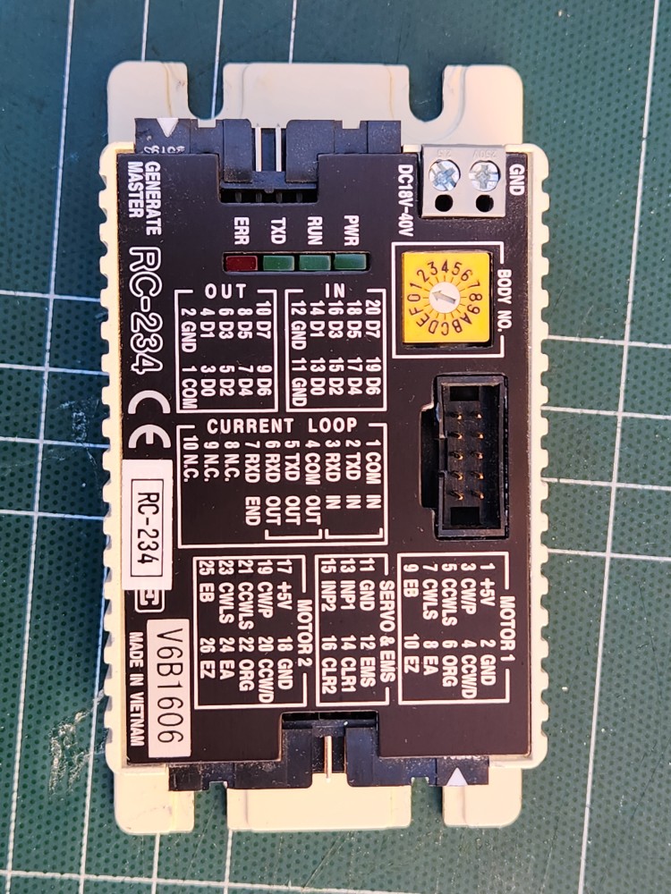 RORZE MOTION CONTROLLER RC-234 로체 모션 컨트롤러 (중고)