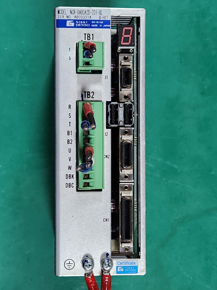 NIKKI DENSO SERVO DRIVE NCR-DAB0A2D-201-UL 니키덴소 서보 드라이브 (중고)