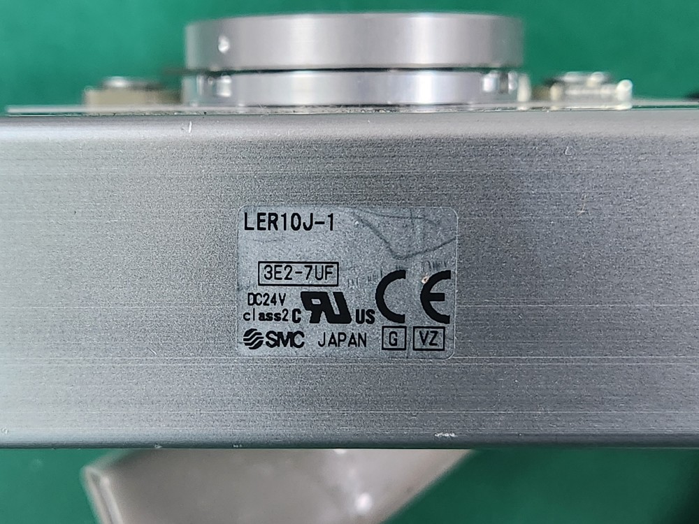 SMC  ELECTRIC ACTUATOR  LER10J-1 전자 회전 테이블 (중고)