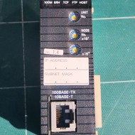 OMRON  PLC ETHERNET UNIT CJ1W-ETN21 (V1.4) 오므론 이더넷 유닛 (중고)