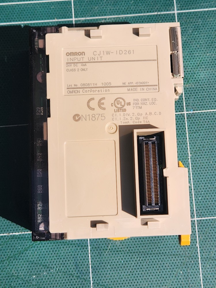 OMRON  PLC INPUT UNIT CJ1W-ID261 오므론 인풋 유닛 (중고)