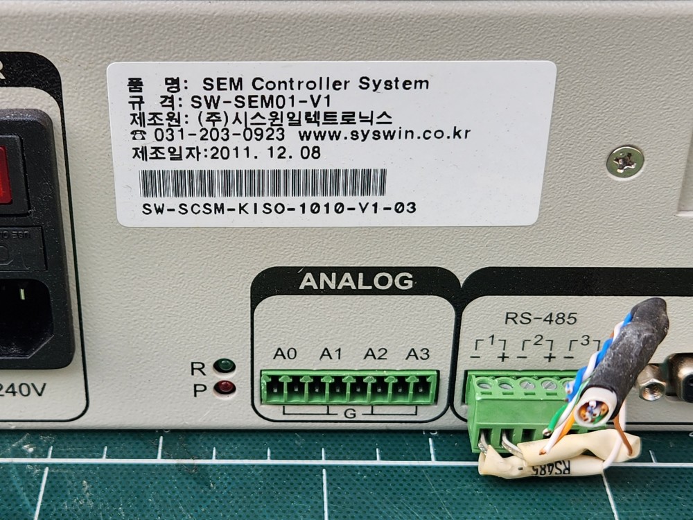 SYSWIN SEM CONTROLLER SYSTEM SW-SEM01-V1  SEM 컨트롤러 (중고)