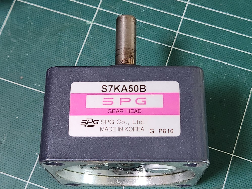 SPG GEAR HEAD S7KA50B 기어헤드 (중고)