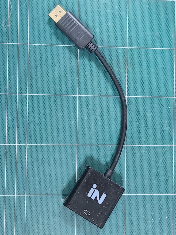 IN DisplayPort to VGA RGB 컨버터 IN-DPV15 (중고)