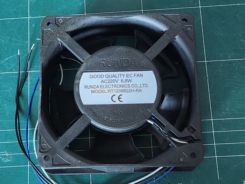 (A급-미사용품) RUNDA AC FAN RT1238B22H-RA 쿨링팬