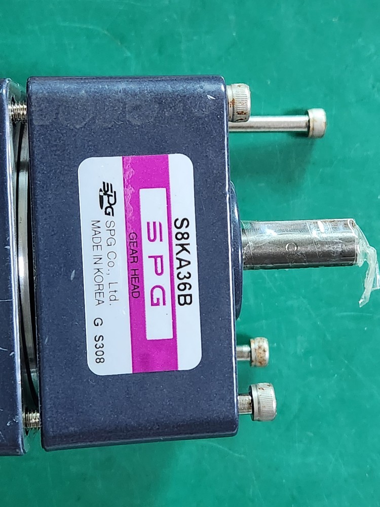 SPG  REVERSIBLE MOTOR S8R25GB + S8KA36B 리버서블 모터 (중고)