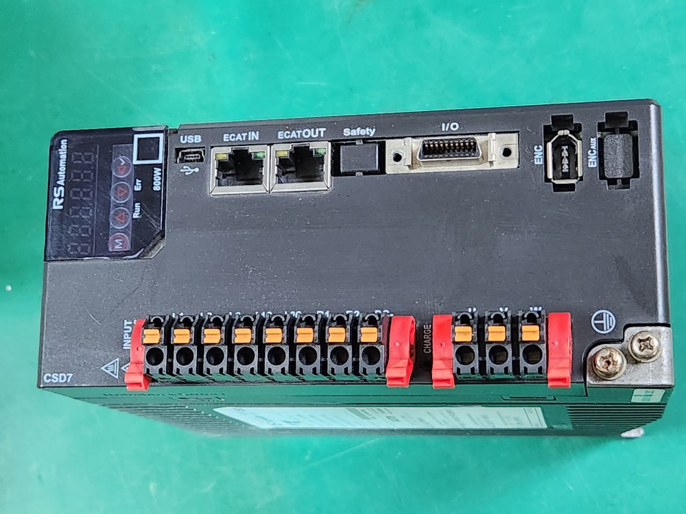 RS-AUTOMATION SERVO DRIVE CSD7-08BN1 RS오토메이션 서보 드라이브 (중고)