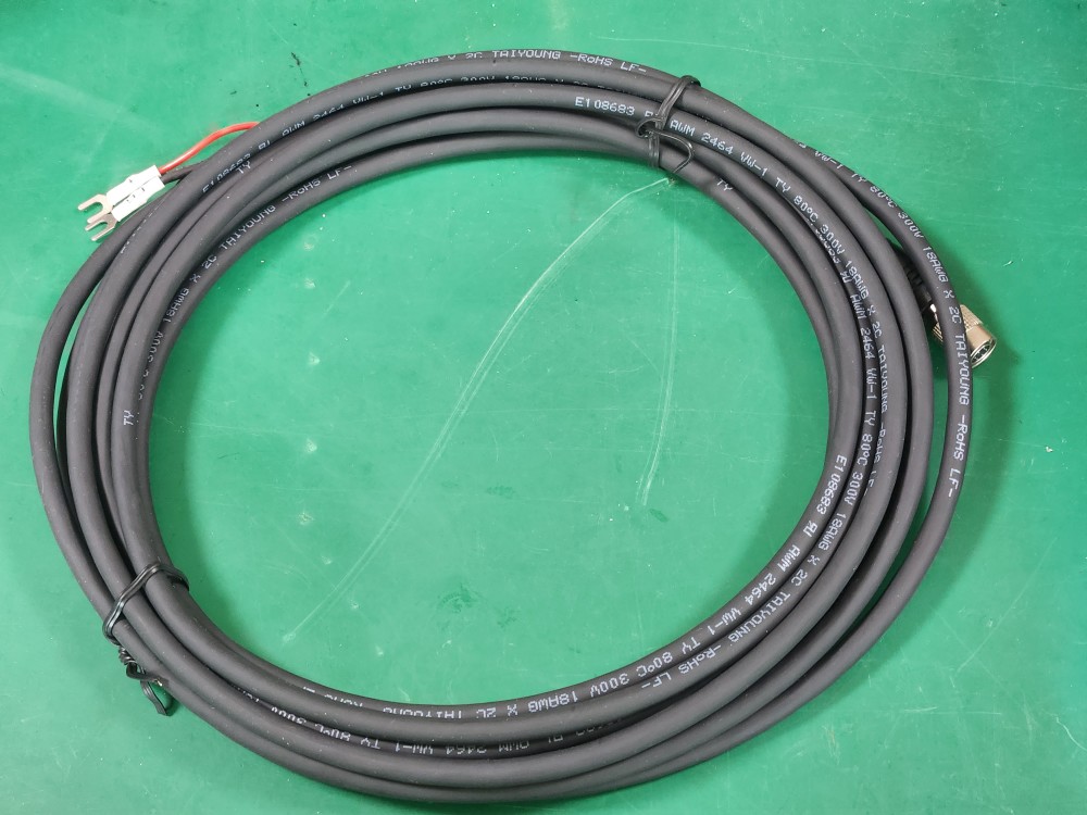 (미사용중고) 6PIN POWER CABLE  5M AWG18 2C 6핀 파워케이블