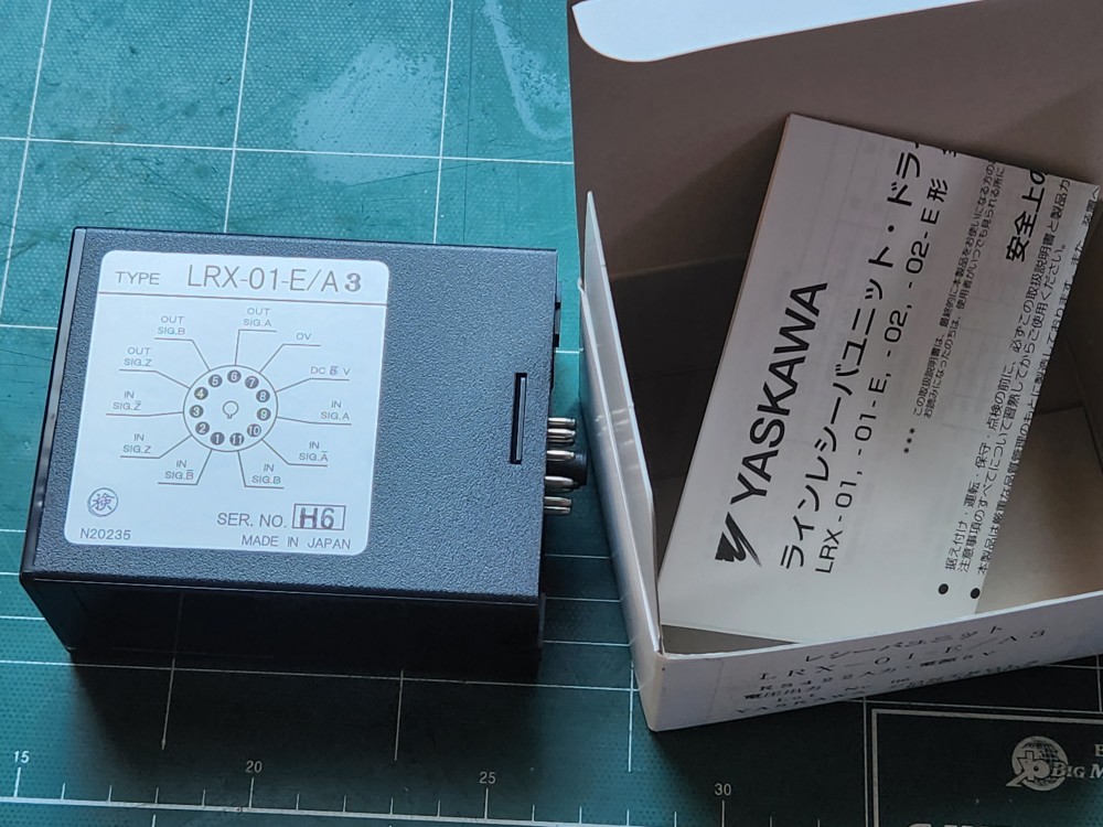 (A급-미사용품) YASKAWA RECEIWER UNIT  LRX-01-E/A3 야스카와 리시브 유닛