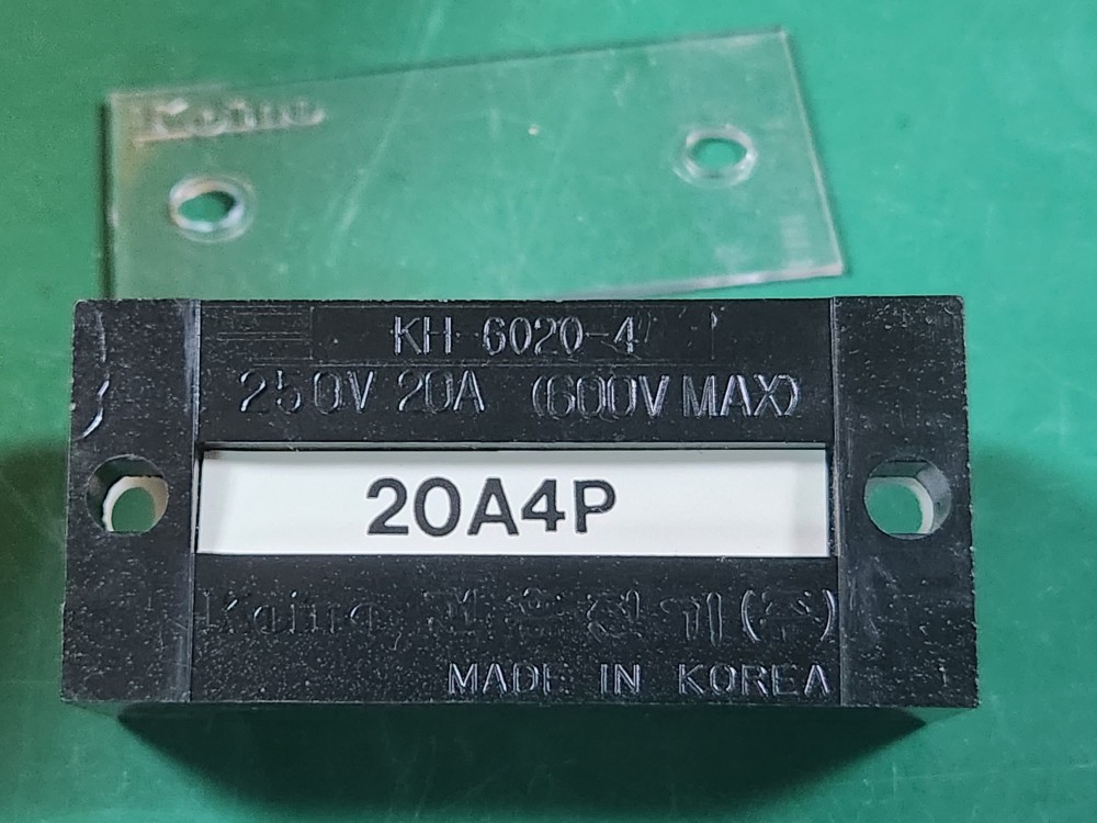 (미사용품) KOINO KH-6020-4 건흥전기 단자대