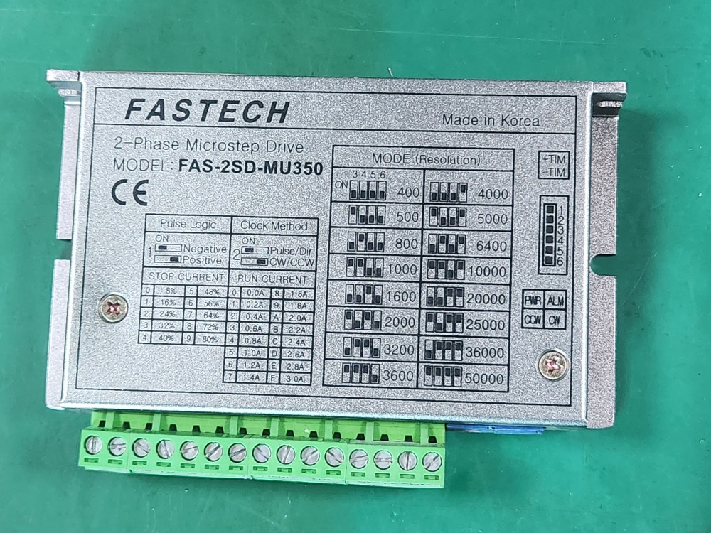 FASTECH 2 PHASE  MICRO-STEP DRIVE FAS-2SD-MU350 패스테크 스텝 드라이브 (중고)