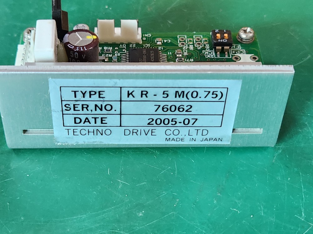 TECHNO-DRIVE STEPPING DRIVE KR-5M(0.75)  테크노 드라이브 스테핑 드라이브 (중고)