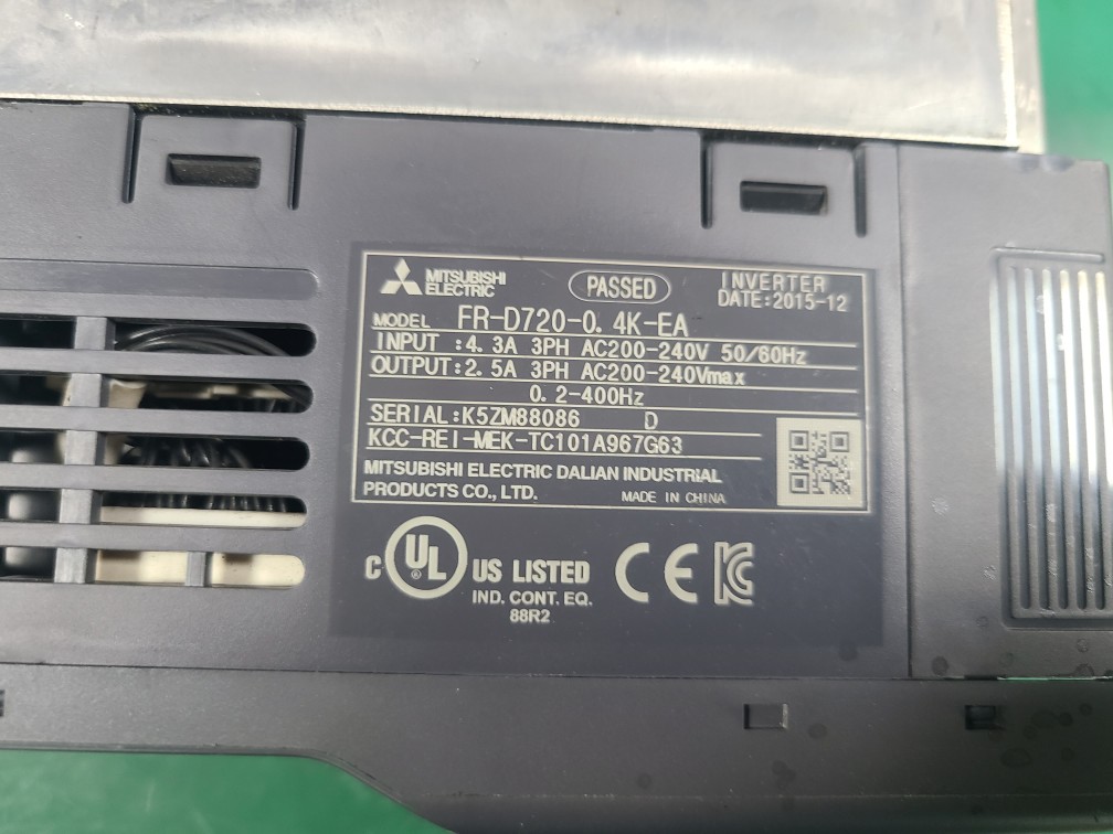 MITSUBISHI INVERTER FR-D720-0.4K-EA (중고) 미쓰비씨 인버터