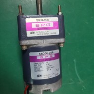 SPG DC MOTOR S6D06-24A+S6DA15B (중고) 성신 디씨모타